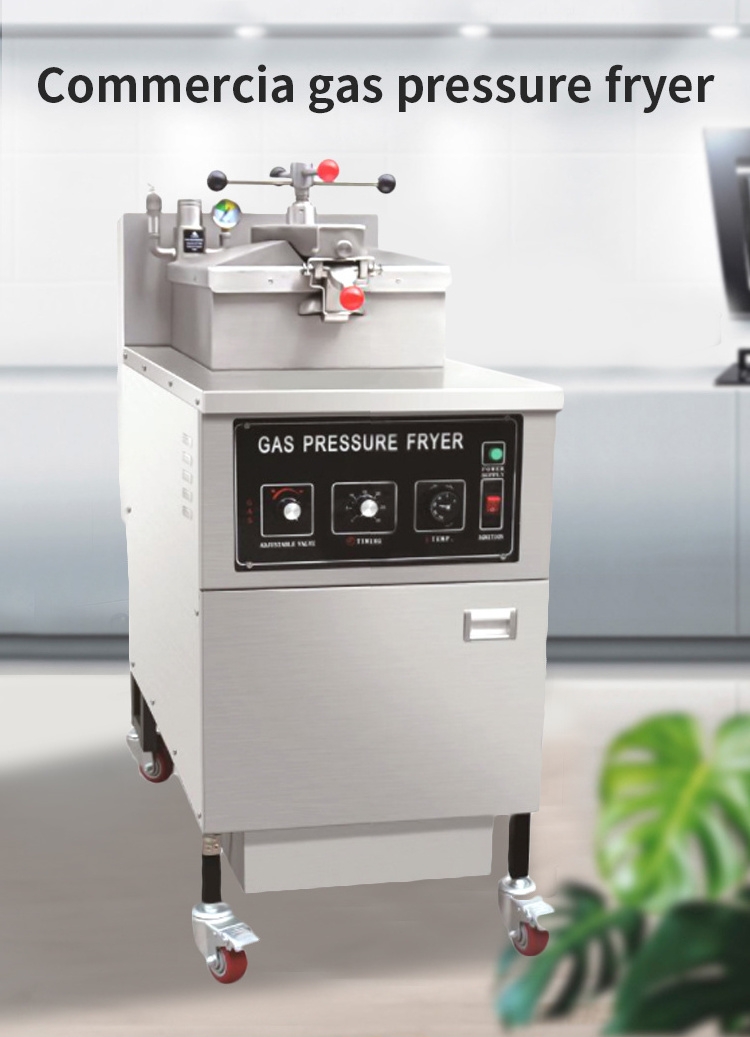 Pressure Fryer Broasted Fried Chicken Equipment