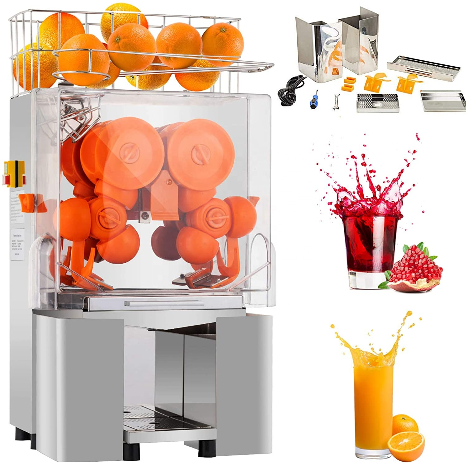 Commercial Juice Machine Automatic Coconut Peeling Fresh Fruit Juicer Orange Juicer Machine