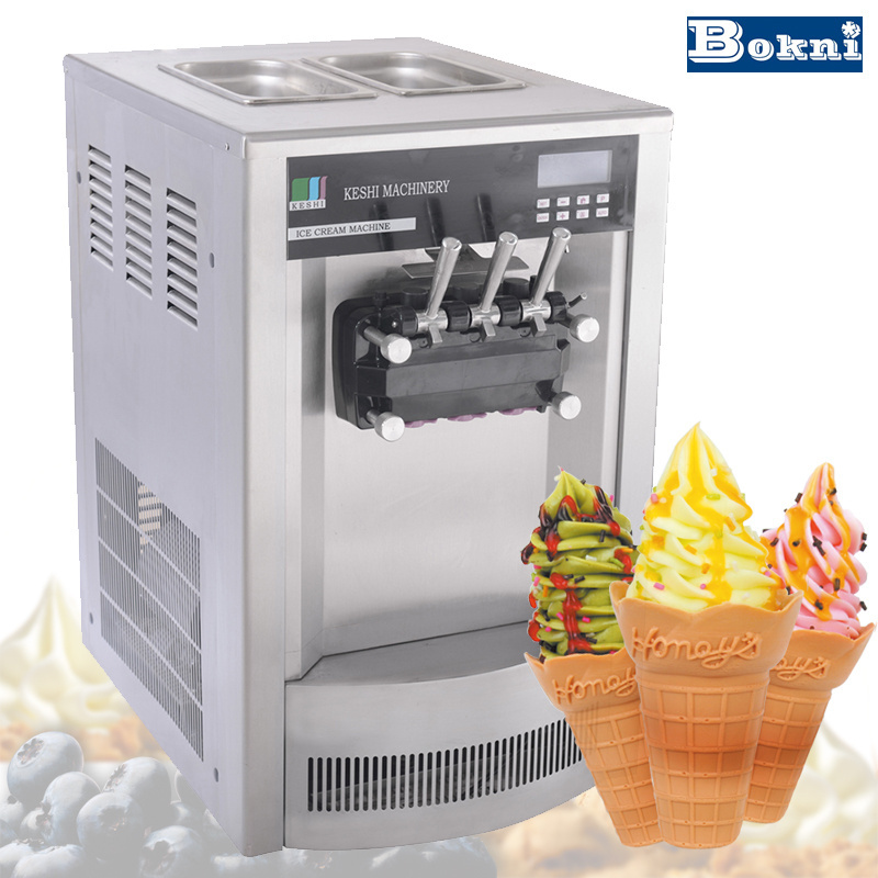 Double cylinder spaghetti ice cream machine with small capacity