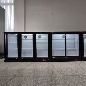 Factory Price Self Close Door Cooler Under Counter Freezer Back Bar Beer Bottle Display Fridge