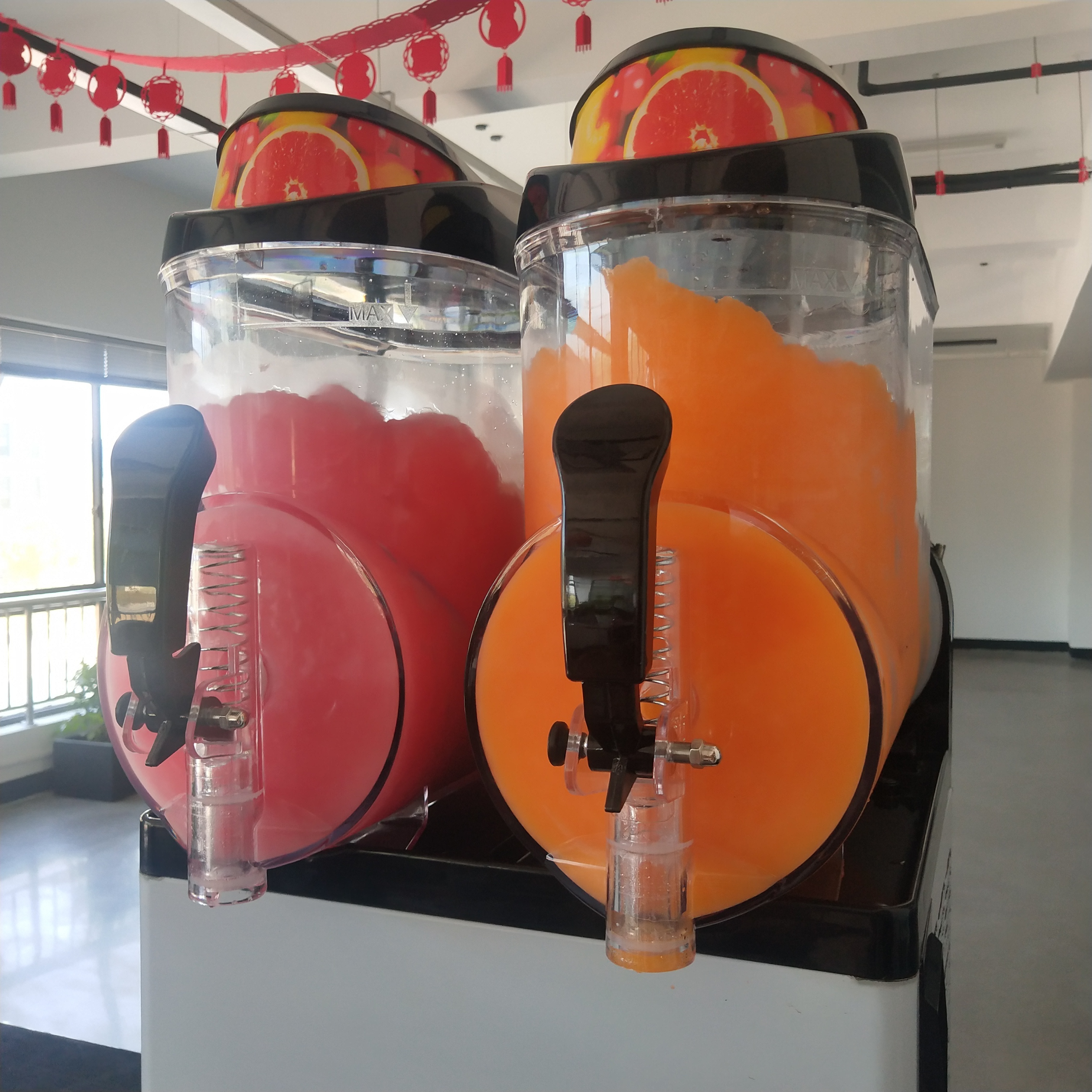 Commercial smoothie slushie machine slushee granita daiquiri ice slash frozen drink making slushy maker margarita slush machines