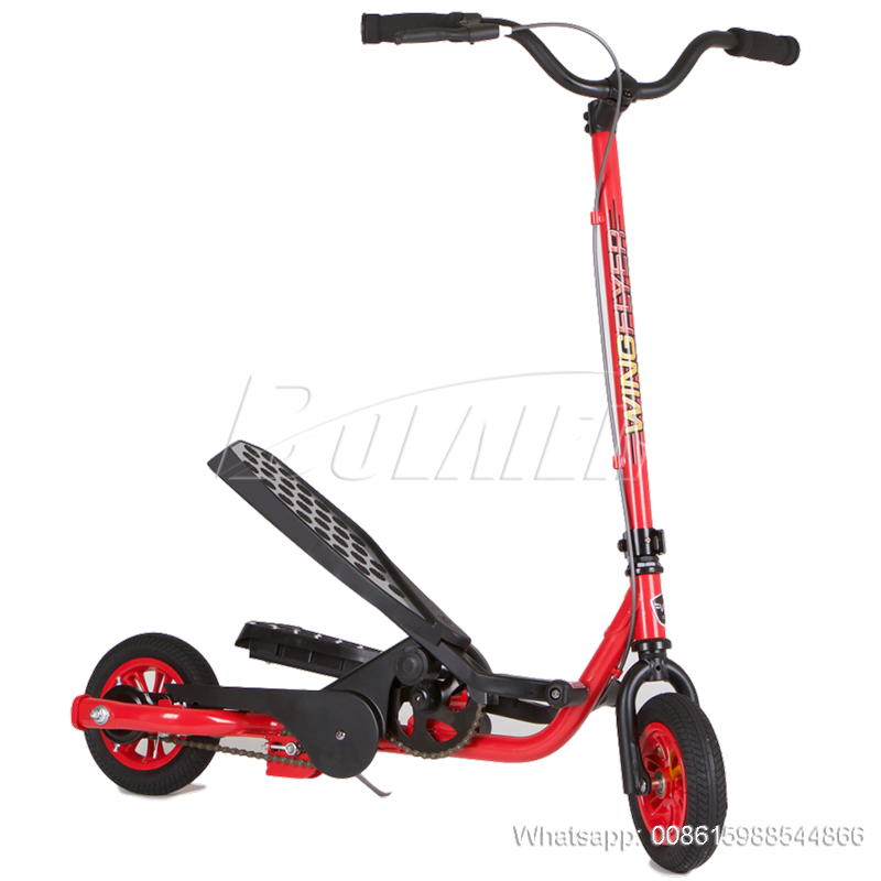 Wing Flyer Scooter  Fitness Foot Step Dual Pedalfor Kids and Adults Kids 3 Wheel Scooter /Kick Scooters