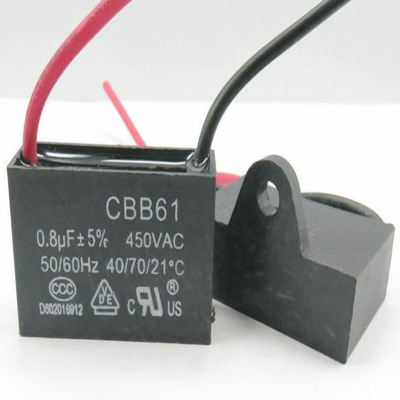 cbb61 electric fans capacitors 6uf 1uf 2uf 220v 450v