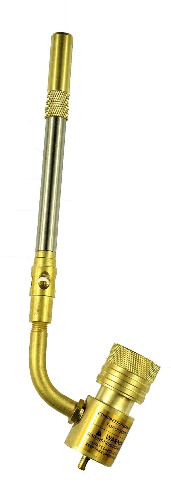 CGA600 Connection Brass MAPP Gas Soldering Brazing Welding Plumbing Gun Tool Hand Torch