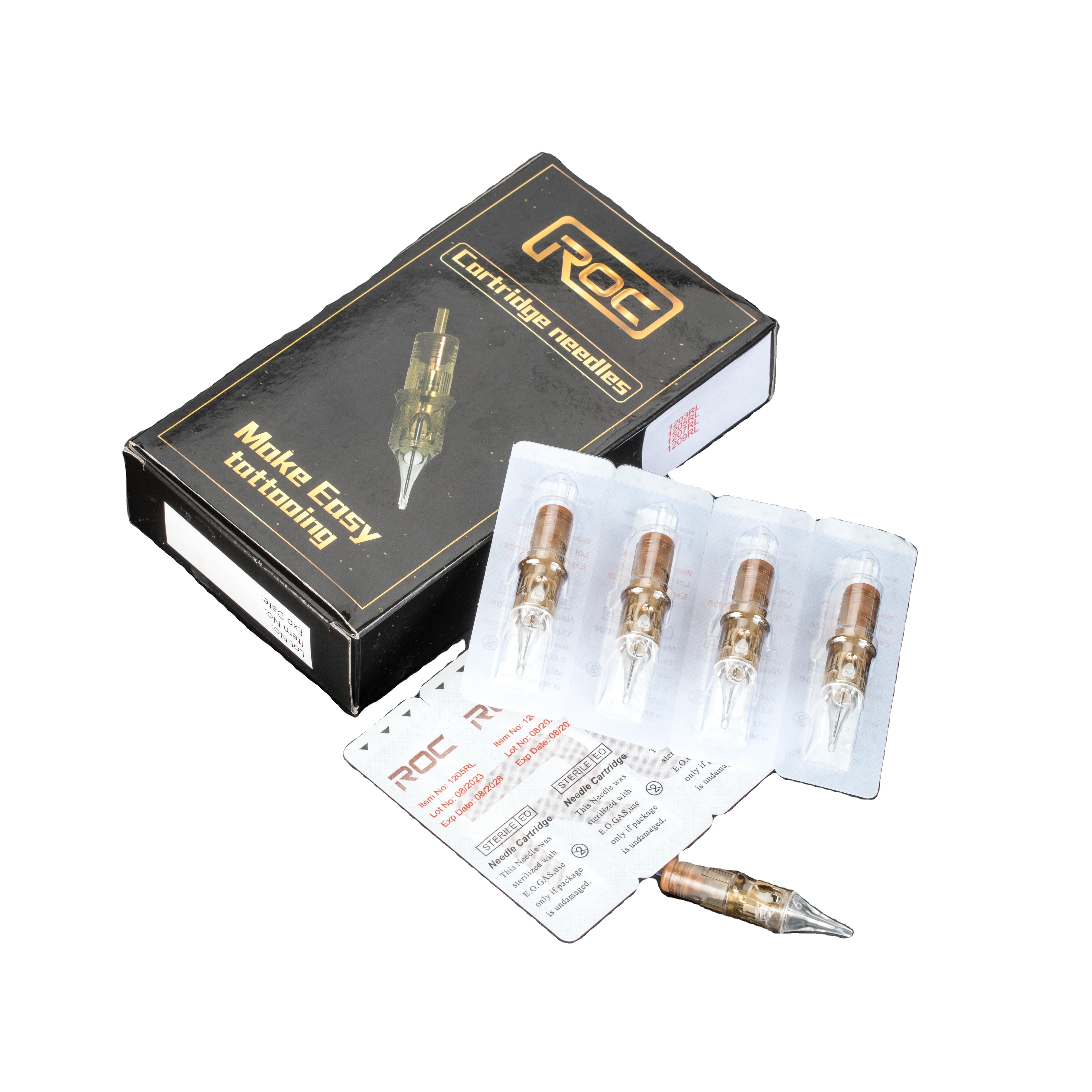 316 Tattoo Cartridge Needle RL 0.20mm 0.25mm 0.30mm 0.35mm OEM Tattoo Needle Cartridge for Sale