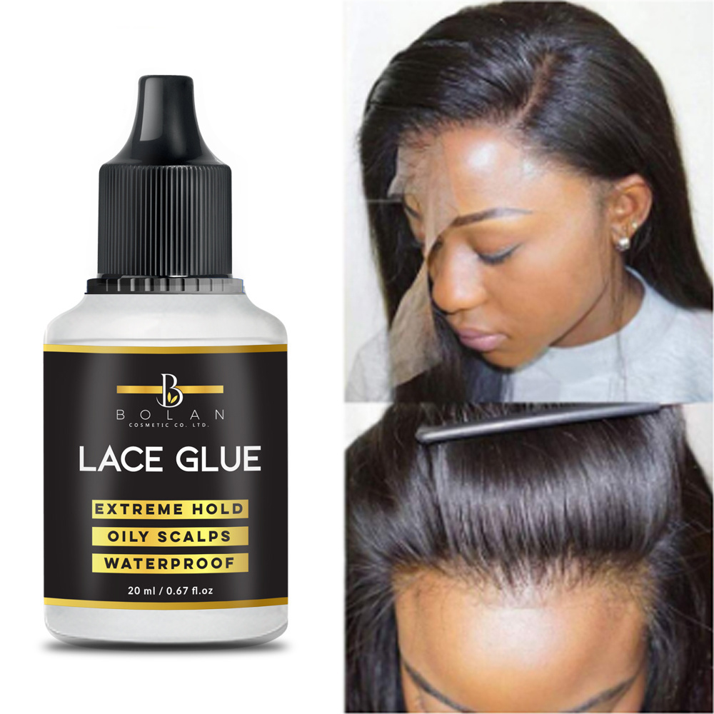 Private Label Clear Front Frontal Vendor Set remover Wig Adhesive Water Proof Hair Extensions Lace Wigs Glue