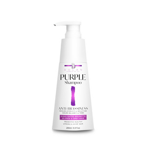 Wholesale Blonde Hair Purple Shampoo To Remove Grey Hairs Naturally