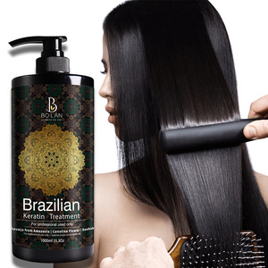 Oem Damage Hair Keratin Treatment Smoothing Brazilian Straightening Treatment