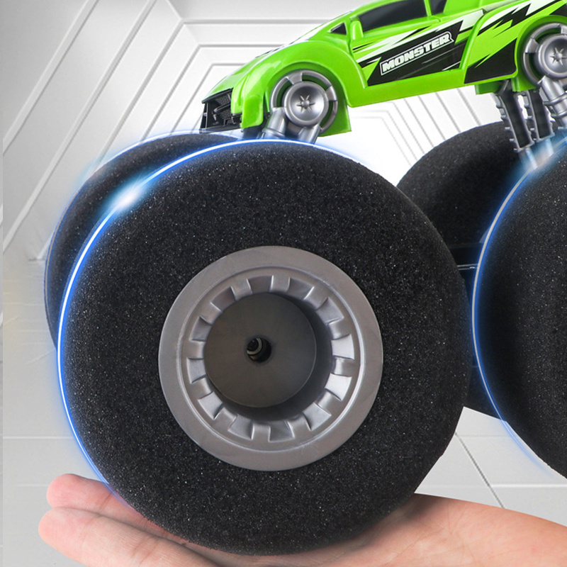 Stunt Car Sponge Tires 360 Flip Road Drift Remote Control Car 2.4G RC Stunt Bounce Vehicle Radio Control Toys For Kids