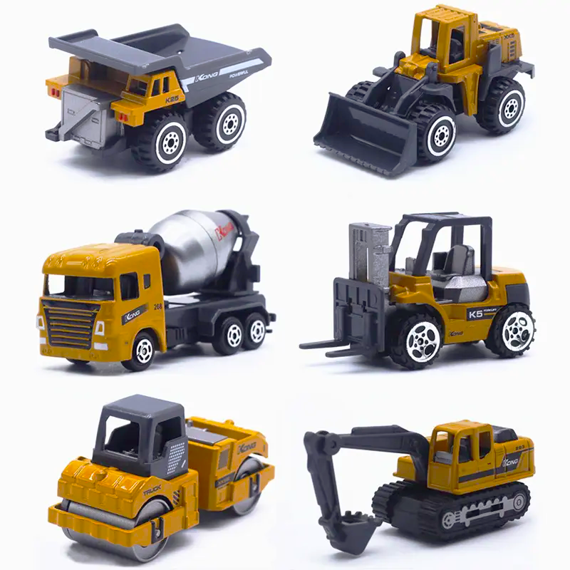 Hotweels Metal Alloy Diecast Cars Toys Mini Pull Back Metal Diecast Toys Vehicle Set 1/64 Educational Diecast Toys Car For Kids