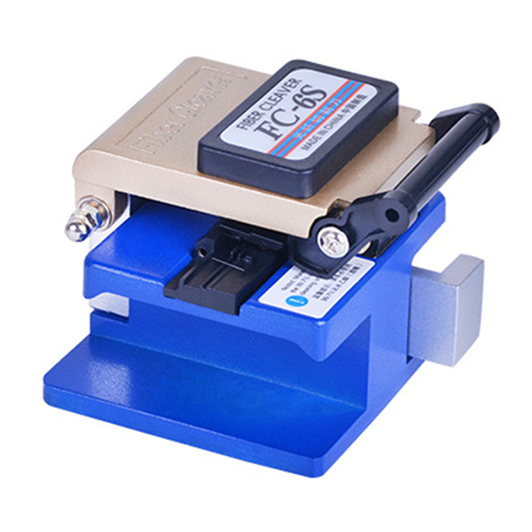 FC-6S Fiber Cutter FTTH Cold Junction Quick Connect Tool Automatic Return Blade Fiber Optic Cable Cleaver