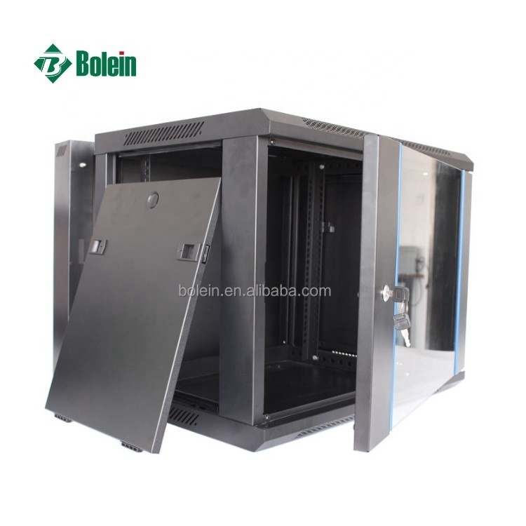 Bolein 19 Inch 6U 600*550 MM Telecom Network Rack Cabinet Wall-mount Mini Server Rack 4U 6U 9U 12U 15U