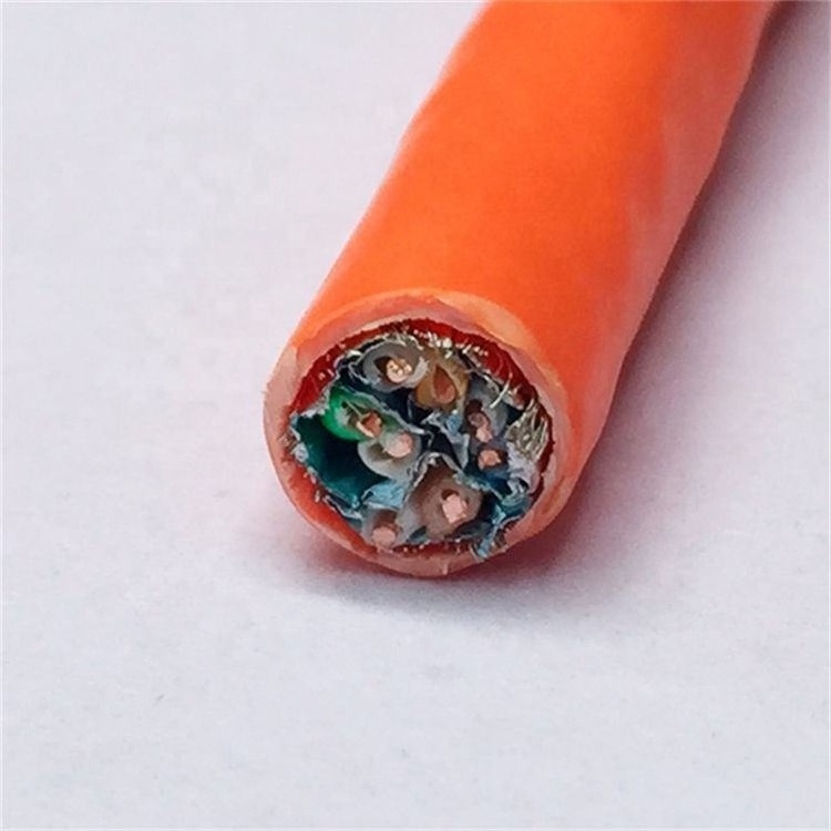 Bolein Network Data Cable 4 Twisted Pair 23AWG Bare Copper  LSZH 10Gigabite  Bandwidth Foiled Braided Cat7 SFTP Ethernet Cable