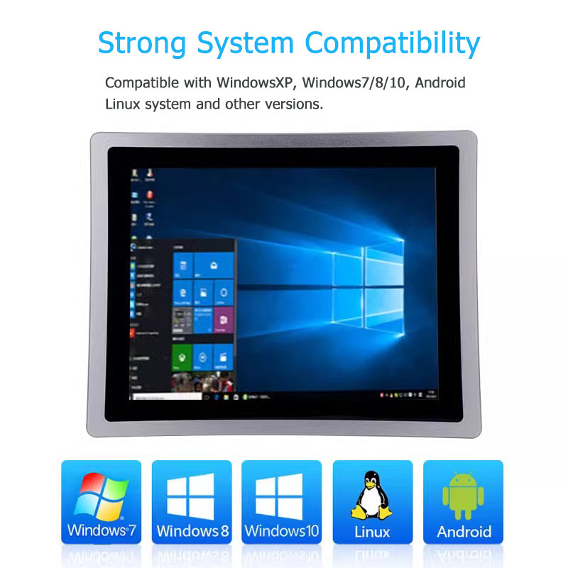 10.1 inch Embedded Tablet PC Industrial All in one PC J1900 i3 i5 i7 Processor DDR3/4 Touch Screen Industrial PC Panel