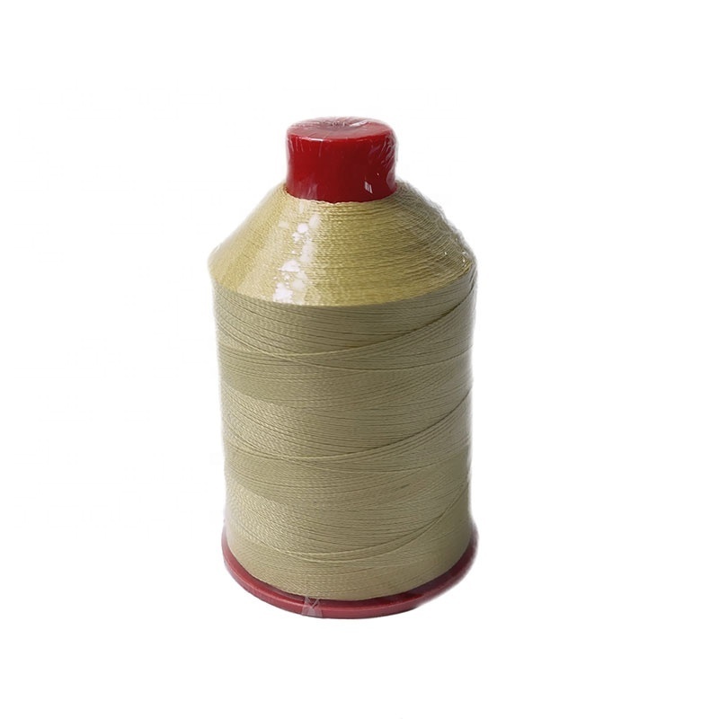 Fire retardant 100% para-aramid continuous filament sewing thread para-aramid thread