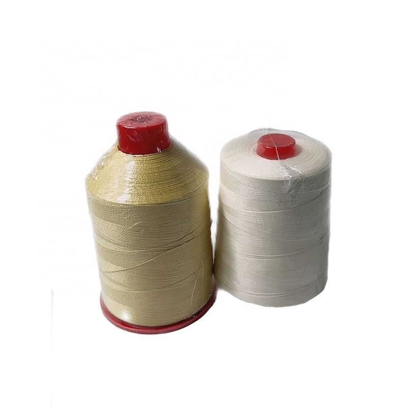 Fire retardant 100% para-aramid continuous filament sewing thread para-aramid thread