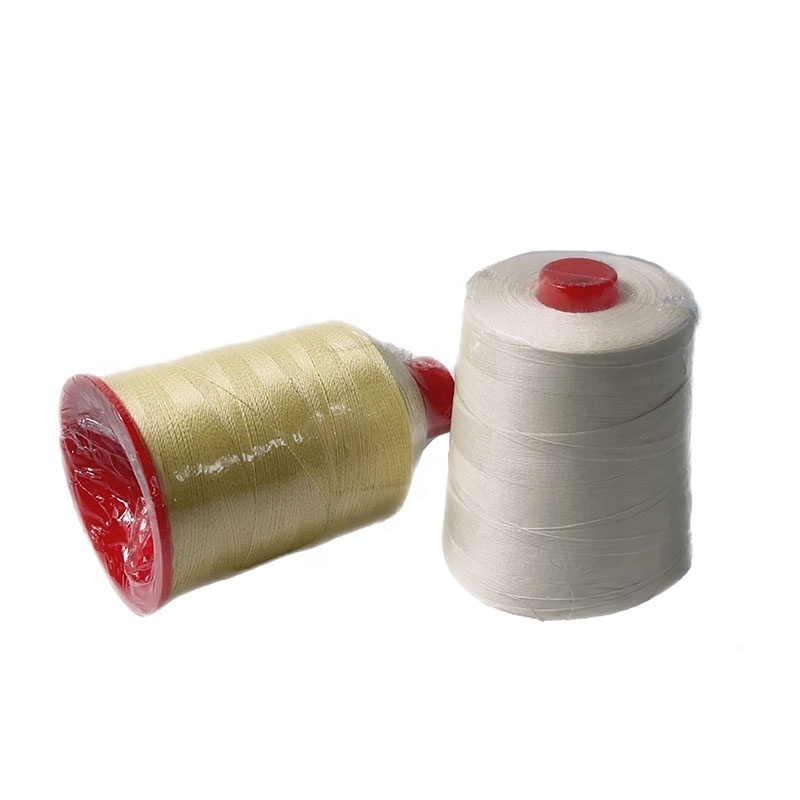 Fire retardant 100% para-aramid continuous filament sewing thread para-aramid thread