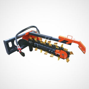 Low Price Durable Earth Saw Trencher Tractor Mounted Mini Chain Trencher Machine