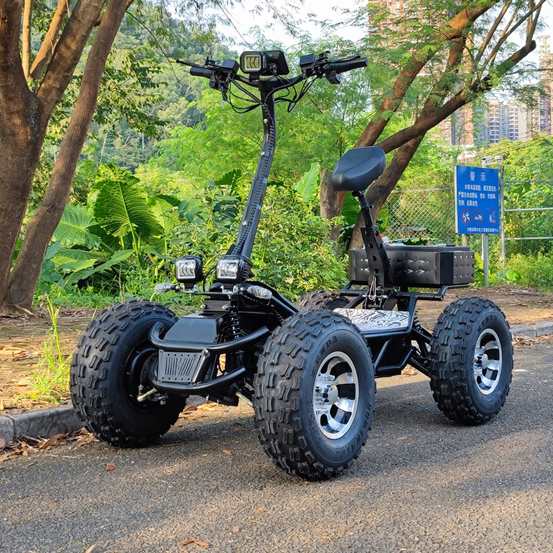 Long range 60v 50ah mountain off road 21 inch 4 wheel electric scooter off road 8000w 10000w atvs for adults