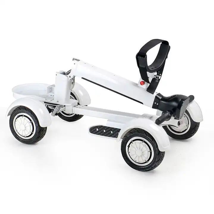 Professional clubs foldable 2000w 48v 14ah waterproof IP67 adult 4 wheel golf cart electric scooter 10 inch golf board