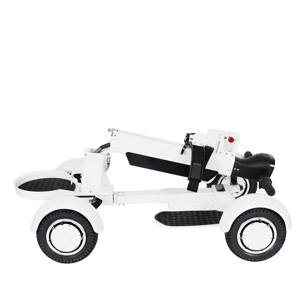 New design 2400 watt folding handle removable 48v 21ah Golfboard 4 wheels scooter electric golf skateboard