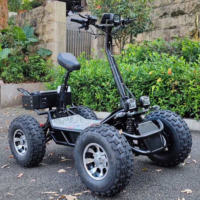 Long range 60v 50ah mountain off road 21 inch 4 wheel electric scooter off road 8000w 10000w atvs for adults