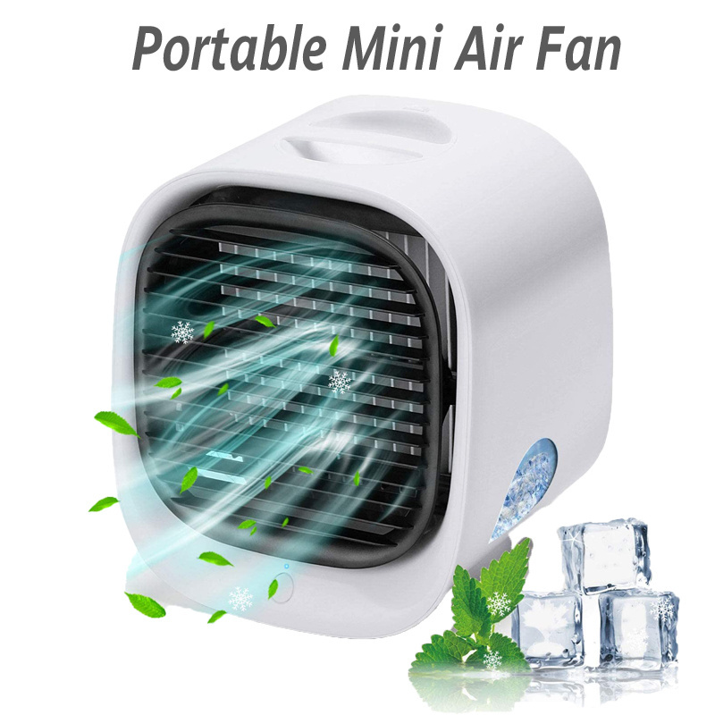 Mini Portable Rechargeable Evaporative Air Conditioner with Low Noise Multifunctional Air Cooler