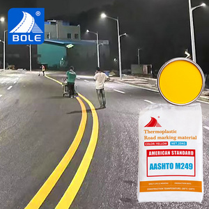 Top Quality  AASHTO reflective highway thermoplastic road mark paint 30% pre-mixed glass beads road marking paint