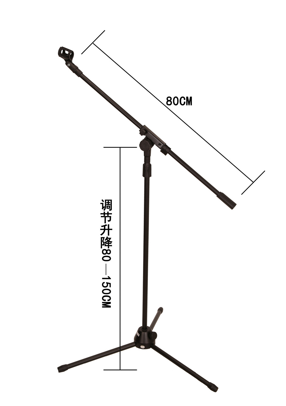 China Wholesale Adjustable Tripod Microphone Stand Accept OEM Mic Stand Factory Price Musical Instrument Accessories