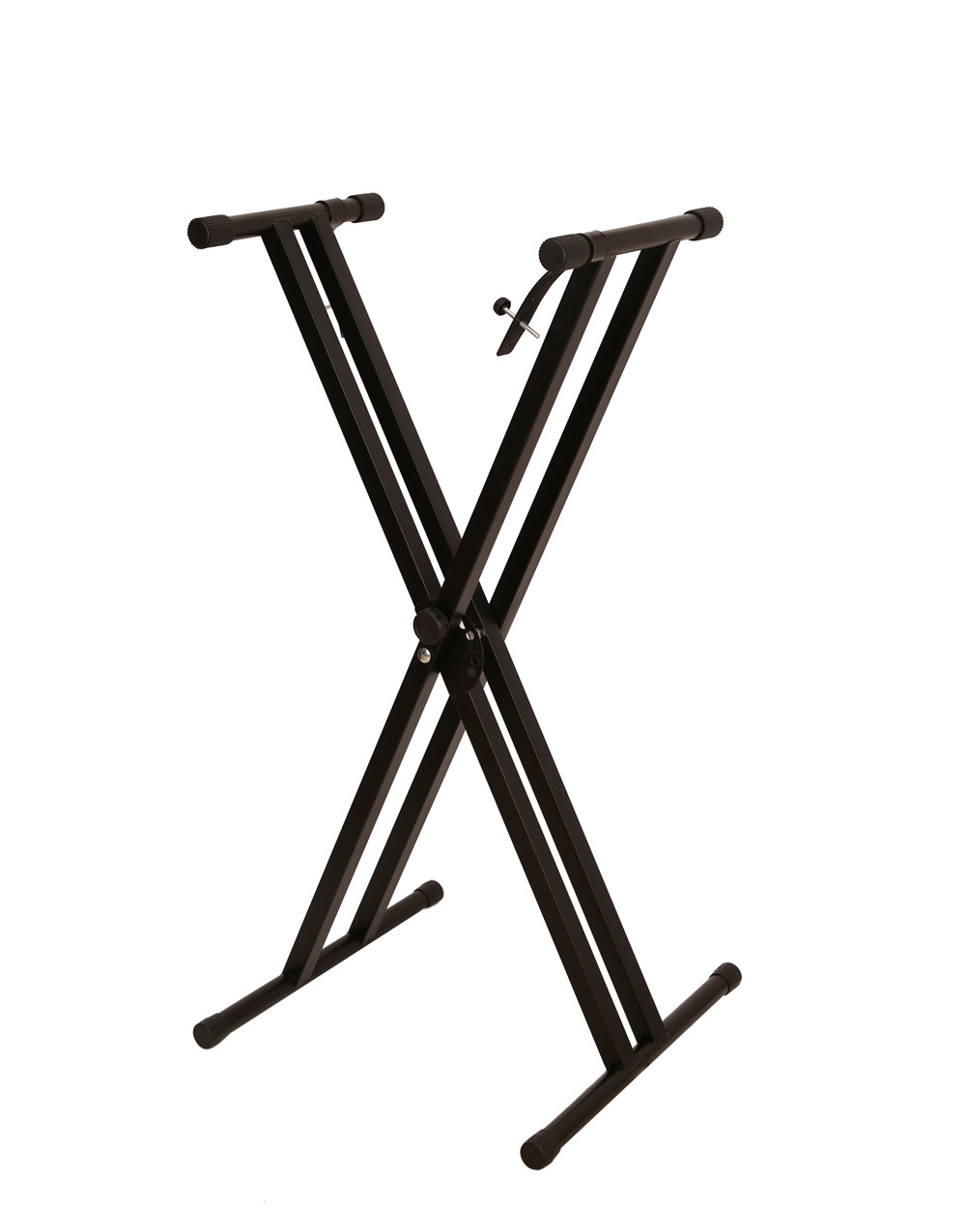 New Design Piano Keyboard Stand Wholesale Adjustable Black Double X Keyboard Music Stand for Music Instrument