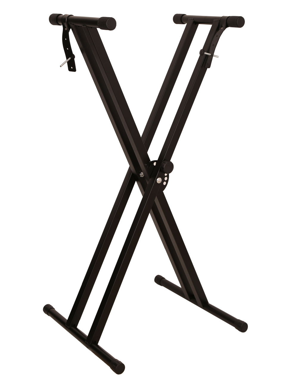 New Design Piano Keyboard Stand Wholesale Adjustable Black Double X Keyboard Music Stand for Music Instrument