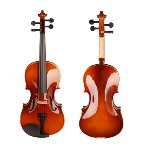 High Quality Handmade Professional Full Size 4/4 1/2 3/4 Violin Accept Custom Music Instrument Student Violin Made in China