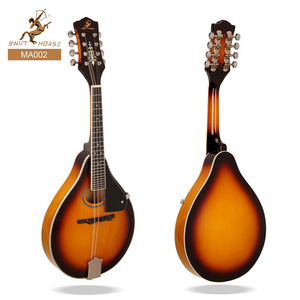 Cheapest China Wholesale 8 String Mandolin Spruce Top Linden Back Gloss Finish Accept OEM ODM High Quality Mandolin for sale