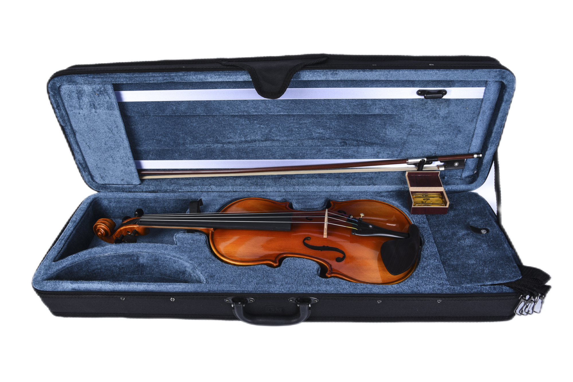 High Quality Professional Violin 4/4 Spruce Solidwood 4 Strings Musical Instrument Set with Bow and Case