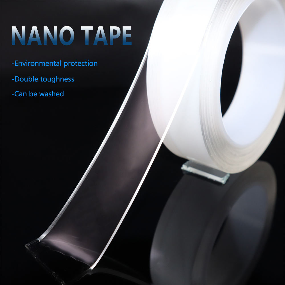 Transparent Nano Traceless Strong Sticker Clear Double-Side Adhesive Silicone Nano Tape