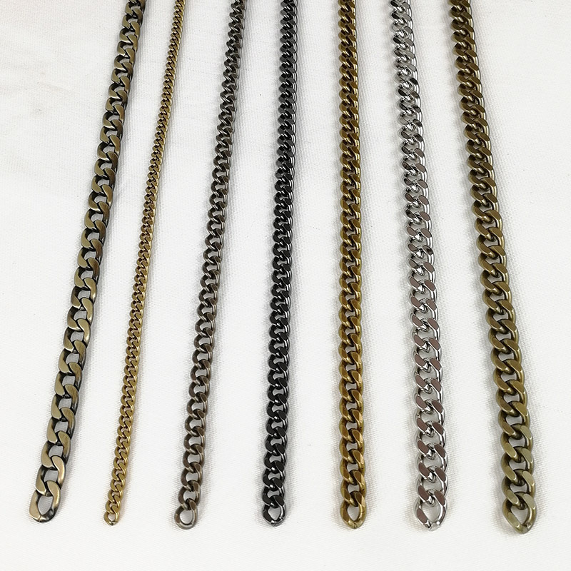 Metal Chain strap for bags DIY hardware Handles Crossbody Accessories for Handbag Replacement Purse Chain strap bag chain