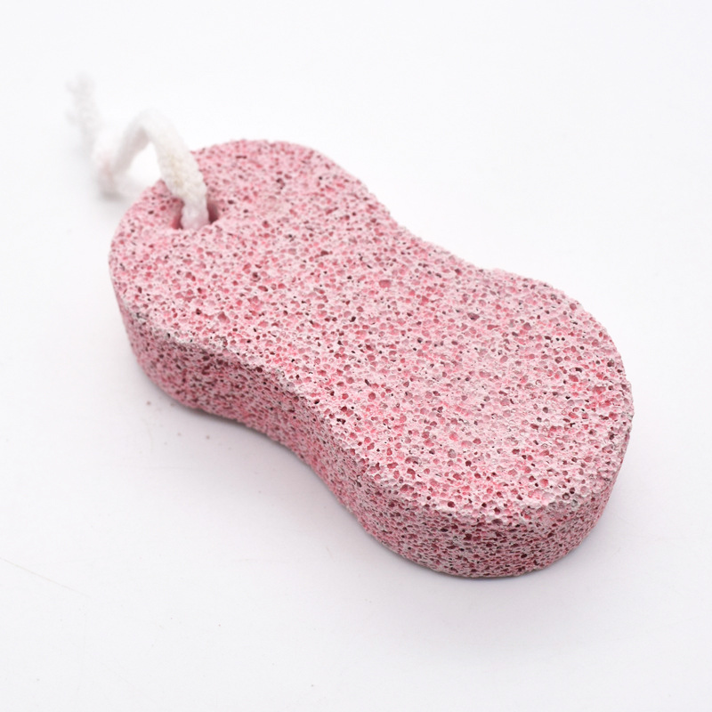 Natural Dead Skin Foot Scrubber Calluses Remover Heels Smoother File Pumice Stone