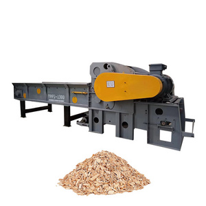 Construction Wood Waste Chips Crushing Machine 5x5cm Sieve Comprehensive Hammer Rotor Wood Crusher Shredder for Sale in Thailand