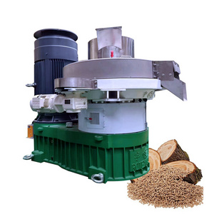 High Capacity agricultural waste pelleting maker/ PLC control acacia biomass pelletizer