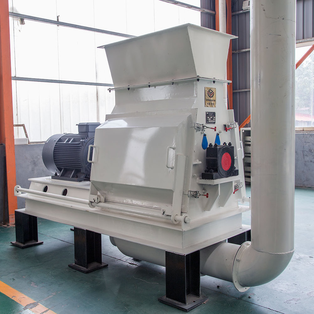 Bolida & Rotex industrial large capacity hammer mill grinding equipment for sawdust and wood chips factory supply price