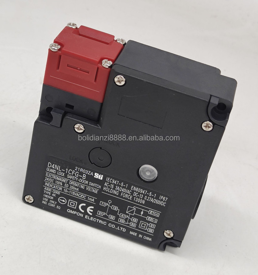 Electromagnetic locking safety door switch D4NL-4CFA-B brand new and original Available in stock