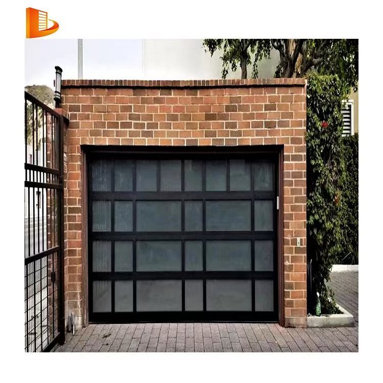 Glass Double Roller Shutter Cheap 12X7 16X8 Garage Door