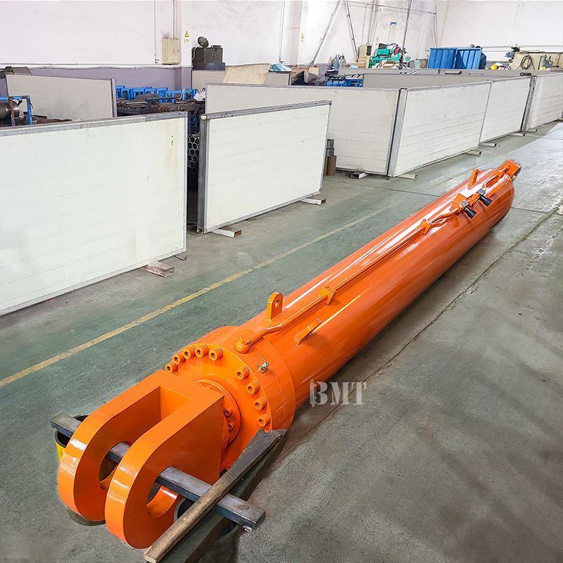 Double acting hydraulic lift cylinder hydraulic piston cylinder