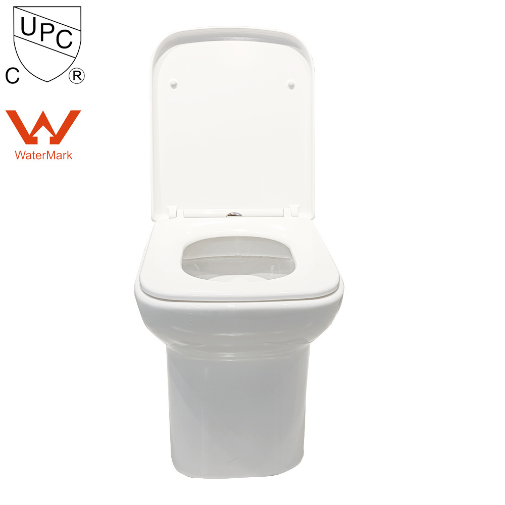 Hidden water tank Square Powerful flush bathroom ceramic european standard toilets