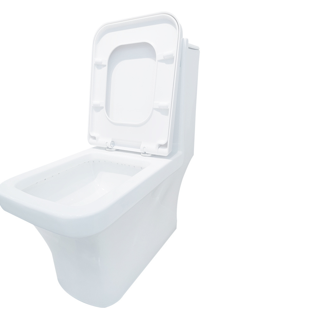 One Piece S-Trap Bathroom Wc water closet square economic  ceramic bidet  toilets australian