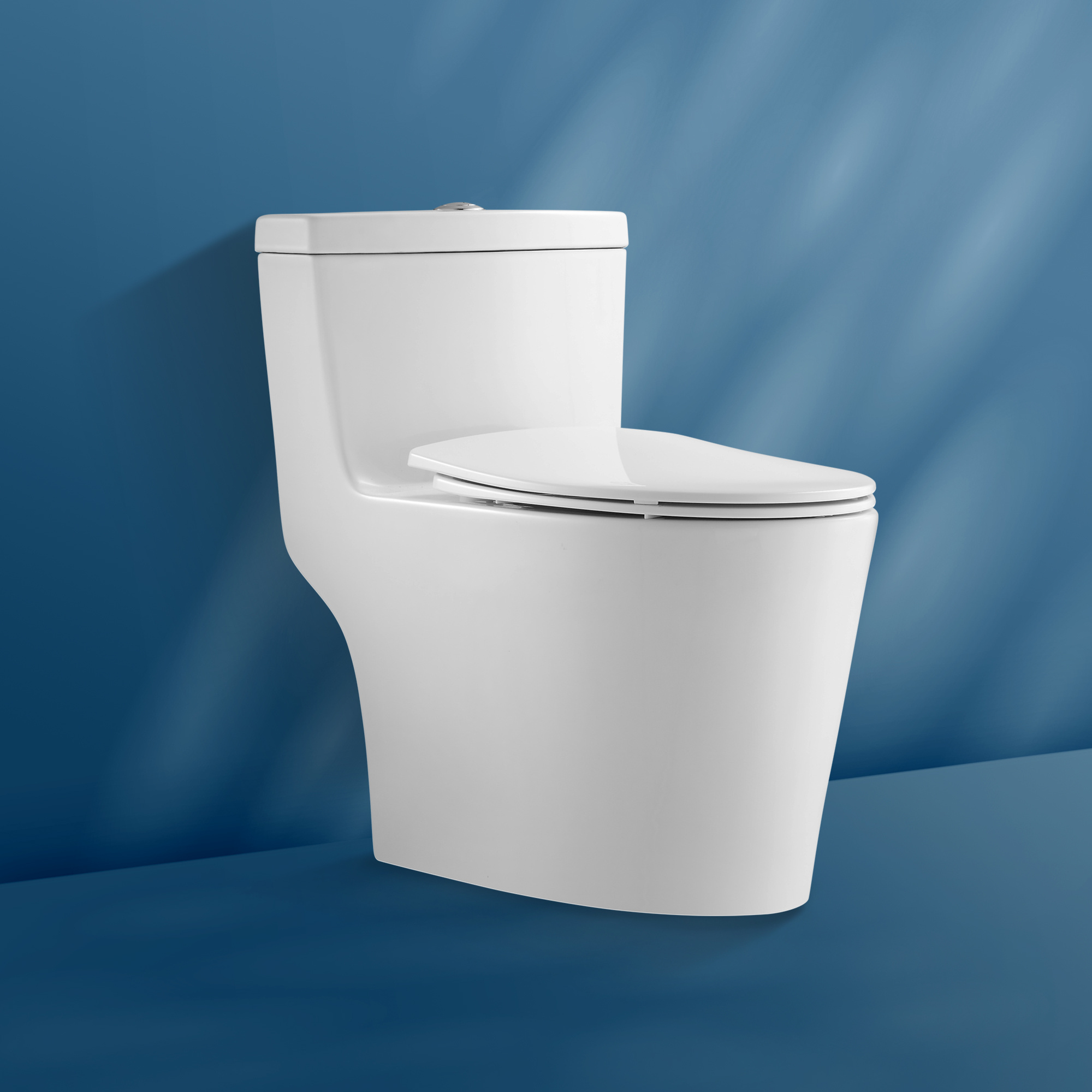 Factory Wholesale hot selling American Standard Sanitary Ware Top Dual Flush Tornado Flush One Piece Toilet