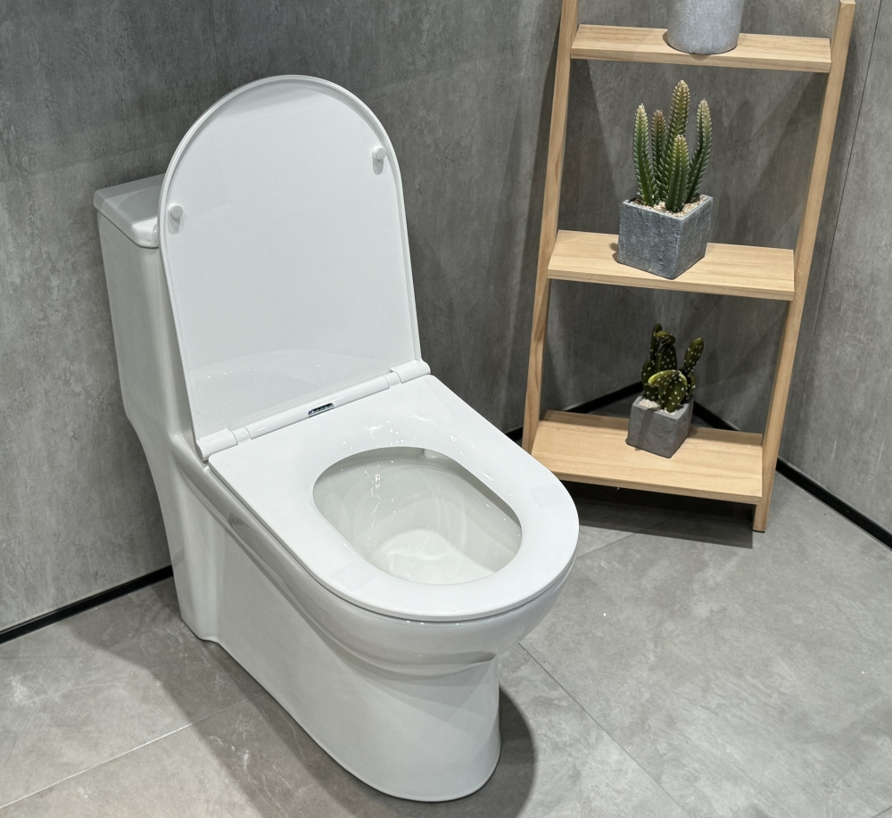 Factory Wholesale hot selling American Standard Sanitary Ware Top Dual Flush Tornado Flush One Piece Toilet