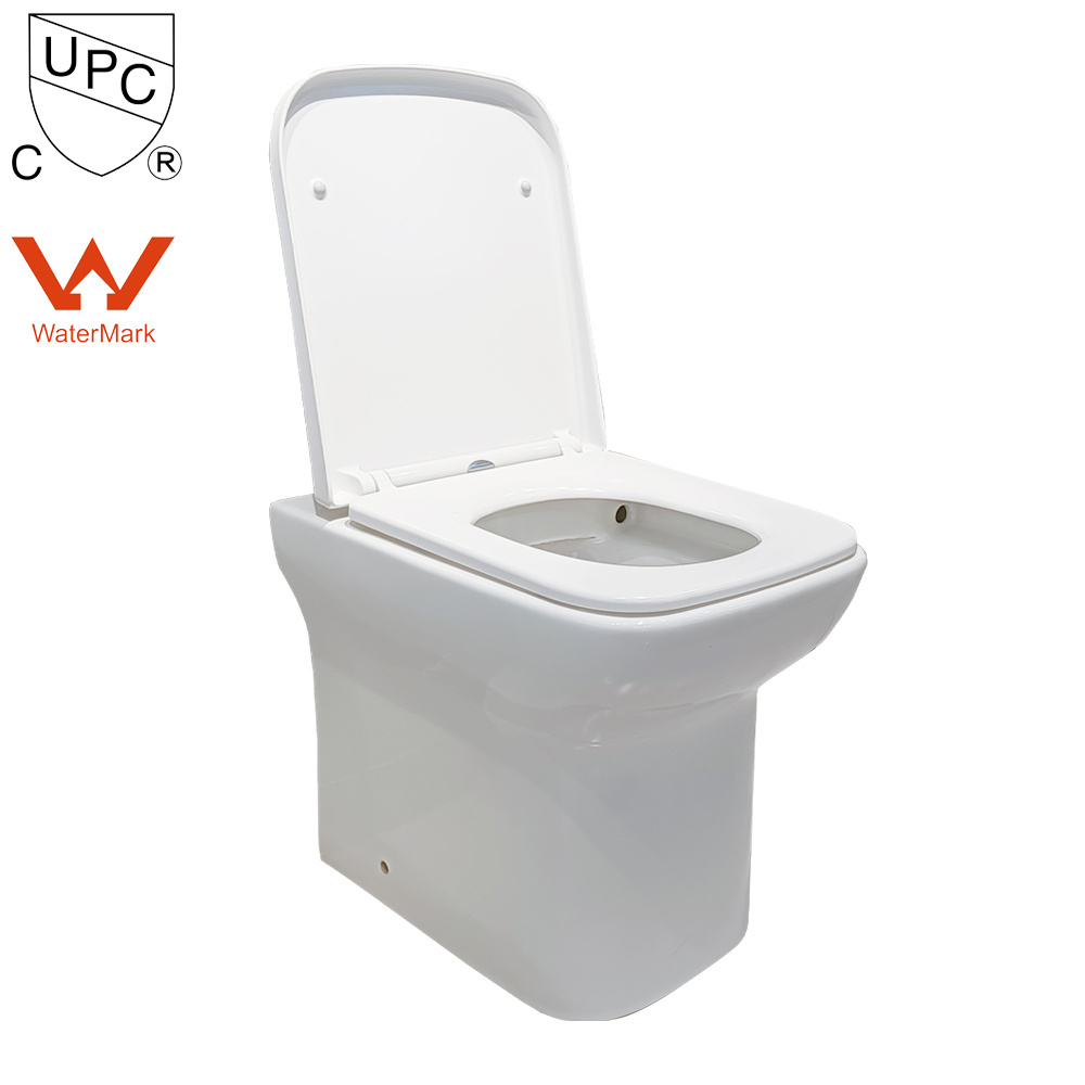 Hidden water tank Square Powerful flush bathroom ceramic european standard toilets