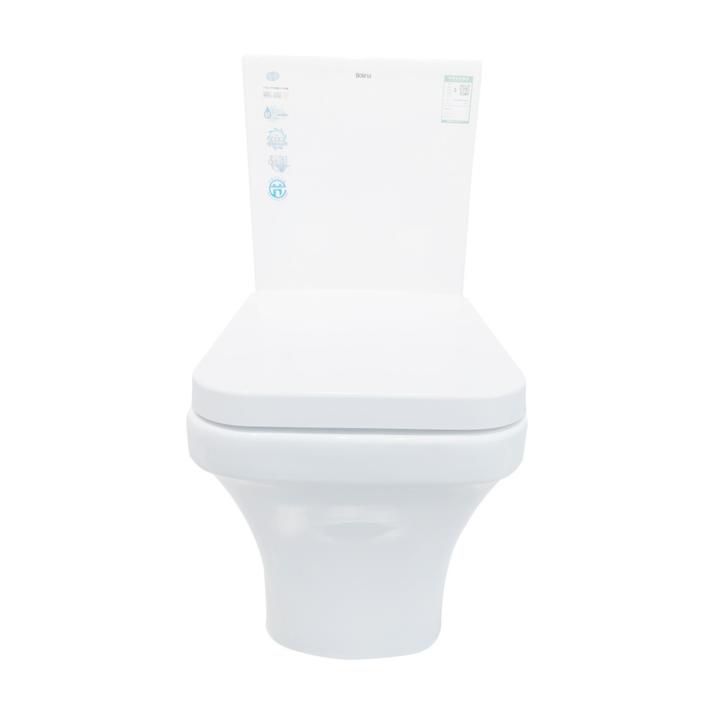 One Piece S-Trap Bathroom Wc water closet square economic  ceramic bidet  toilets australian