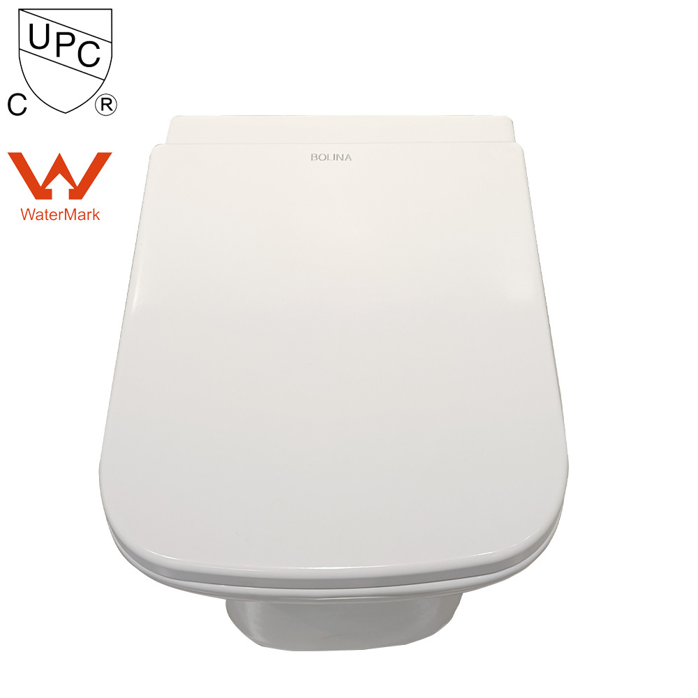 Hidden water tank Square Powerful flush bathroom ceramic european standard toilets